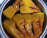 Foto langkah ke 1 dari resep Puding Labu Kuning.