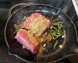 A picture of step 4 of Beefy Poblano Enchiladas.