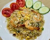 Foto langkah ke 5 dari resep Nasi Goreng Udang.