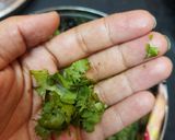 A picture of step 8 of Chatpati papdi.