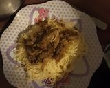 Une image de l'étape 8 de Pâtes à la bolognaise.