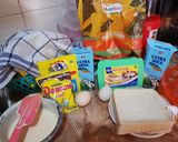 Foto langkah ke 1 dari resep Puding Roti Zebra♡.