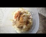 A picture of step 2 of Potatoes Maggi roll.