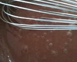 Foto del paso 1 de la receta: Mug cake de cacao y nueces con corazón de crema de chocolate