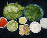 Foto del paso 1 de la receta: ENSALADA DE ESPINACA BABY, ICEBERG CON QUESO DE CABRA, PISTACHO Y ALMENDRAS