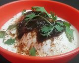 A picture of step 6 of Bread Dahi Vada.