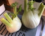 Une image de l'étape 1 de Gratin de fenouils, sauce crème au bouillon de chapon et mozzarella.