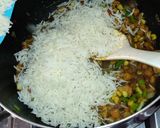 A picture of step 5 of Chinese fried rice.