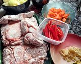 Foto del paso 1 de la receta: Polenta cremosa con osobuco al malbec 🍷