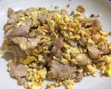 รูปขั้นตอนการทำที่ 5 ของ หมูผัดไข่