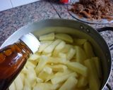 Foto del paso 2 de la receta: Pollo arrollado con papas al horno y salsa blanca
