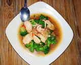 Foto langkah ke 5 dari resep Sapo Tahu Seafood.