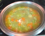 Foto del paso 2 de la receta Sopa de caviar de lentejas con arroz integral y verdura- veggie
