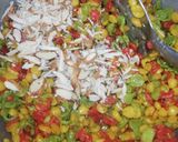 A picture of step 4 of Boondi Laddu.