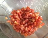 Foto del passaggio 2 della ricetta Coda di rospo con panzanella a modo mio