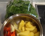 Foto del paso 1 de la receta: Crema de espinacas