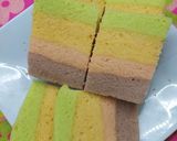 Foto langkah ke 6 dari resep ❤️ Rainbow Cake~.