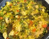 Foto del paso 6 de la receta: Arroz con gallina y verduras