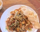 Foto langkah ke 4 dari resep Tahu Telur Saus Kacang (1 porsi).