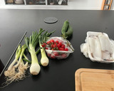 Foto del paso 1 de la receta: Calamar a la mediterránea
