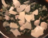 Foto del paso 5 de la receta Canelones de espinacas, queso, jamón cocido, setas y piñones