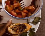 A picture of step 5 of Beef Samosas.