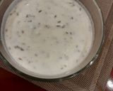 A picture of step 4 of Zeera raita.
