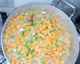 A picture of step 4 of Brown jollof rice.