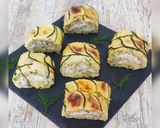 Une image de l'étape 3 de Roulé de courgettes à la ricotta.