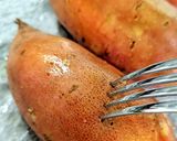 Foto del paso 1 de la receta Boniatos asados rellenos de portobellos