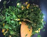 A picture of step 2 of Sweet corn Methi Pulao.