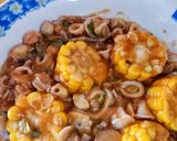 Foto langkah ke 8 dari resep Cumi Jagung Asam Manis.