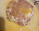 A picture of step 2 of Chicken Fried Hamburger Steak and an Onion Gravy.