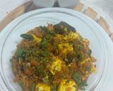 A picture of step 6 of Paneer masala.