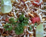 A picture of step 2 of Sukhi bhel.