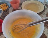 Foto del paso 2 de la receta: Budín de tangerina y durazno con arándanos, cerezas un sabor a naranja🫐🍋🍒🍑🍊