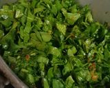 A picture of step 8 of Palak Mushrooms Shimla Aloo Sabzi.