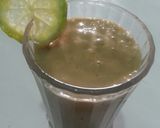 A picture of step 5 of Peanut butter_banana smoothie# season ingredients contest #.