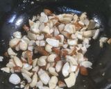 A picture of step 2 of Gajar Halwa.