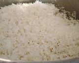 A picture of step 6 of Fried rice with chicken shashlik.