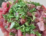 Foto del paso 2 de la receta Albóndigas de atún con calabacín y queso