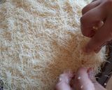 Une image de l'étape 11 de Kunefe à la créme et la mozzarella.