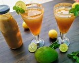 A picture of step 4 of Aam Panna with Jaggery Powder.