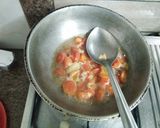 A picture of step 2 of Roasted Carrot soup.