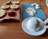 A picture of step 18 of Mini Zuccotto with Coffee Frosting and Meringue.