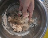 Foto del paso 4 de la receta: Pizza integral con berenjenas (sin levadura)
