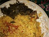 Dafadukan shinkafa da kwadon zogale