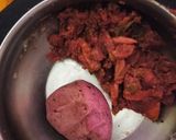 A picture of step 1 of Beetroot samosa.