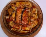 Une image de l'étape 4 de Gratin aubergines à la tomate.