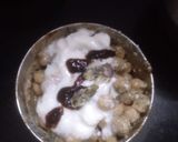 A picture of step 4 of Chole chaat.